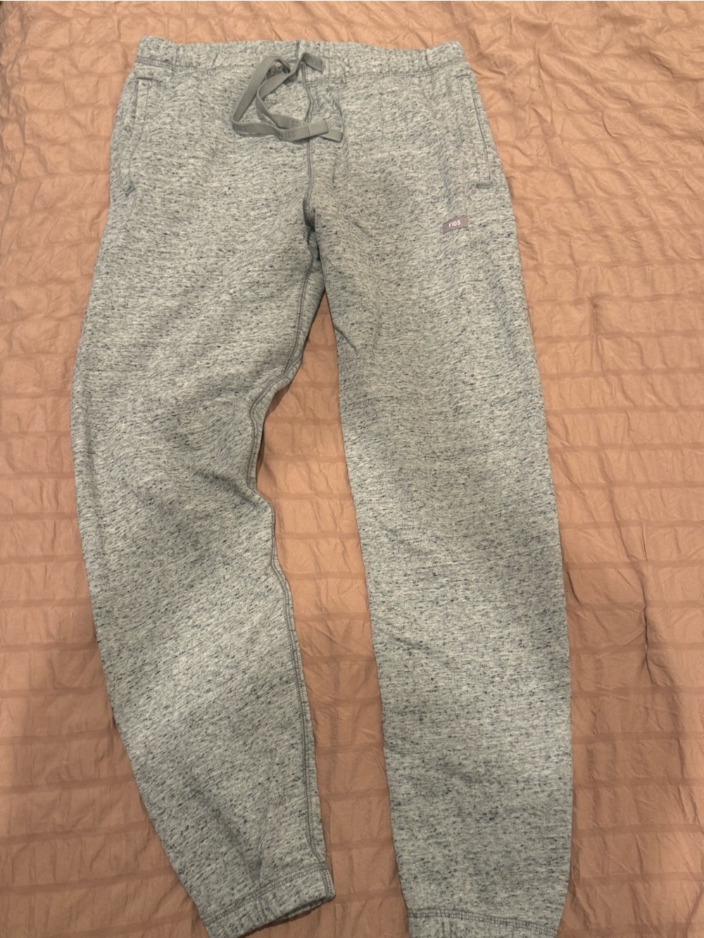 Figs Men's Heather Gray Jogger Sweatpants